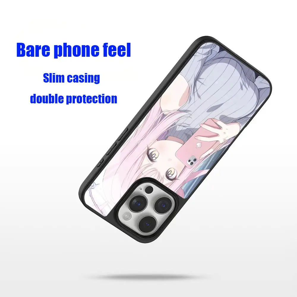 Hot Blue Archive Mika Phone Case For lPhone 17 16 e 15 14 13 12 11 Pro Max Plus For Anti-slip textured phone case view 4