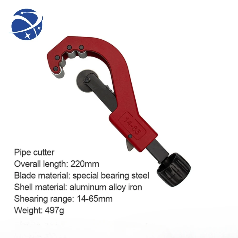 Original brand new！Roller Type Stainless Steel Tube Cutter Metal Scissor 110-200mm  Bearing Pipe Cutter Copper Tube Plumbing Cut