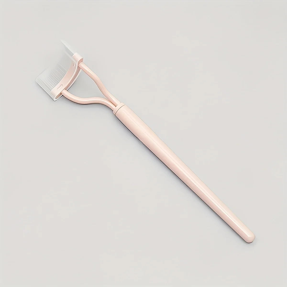 1PC Dual-Ended Lash Tool - 2-in-1 Mascara Comb & Separator, Arc Design for Tangle-Free Application, Travel Essential