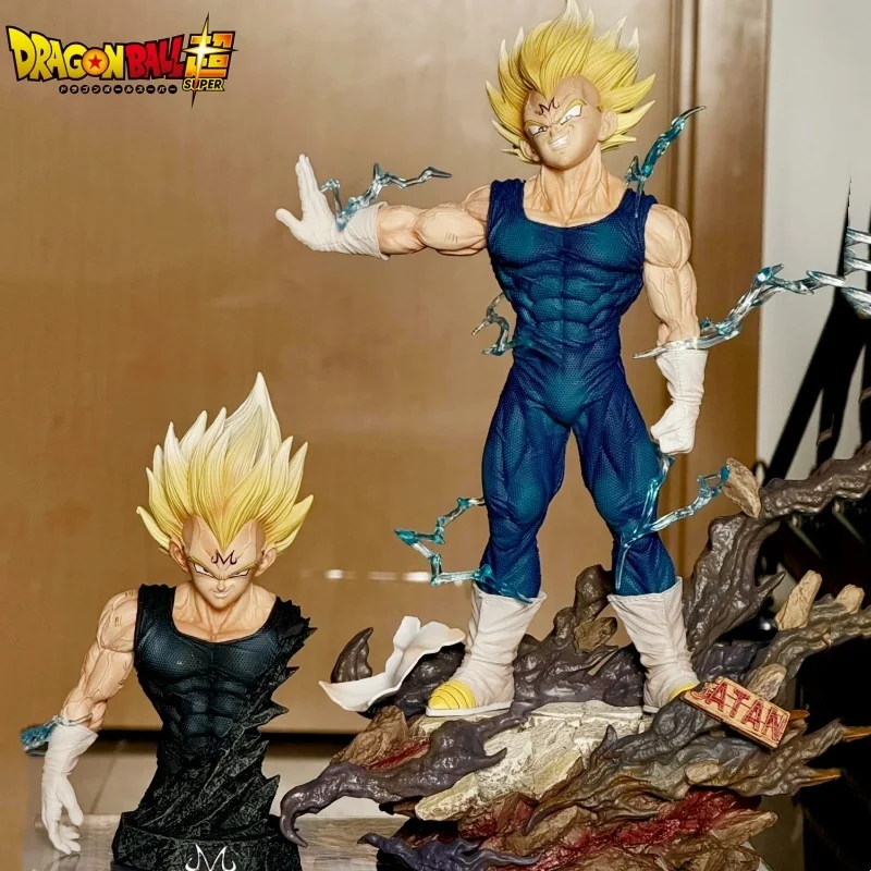 

Anime Dragon Ball Z Majin Vegeta Figure Replace Head Pvc Action Figures Vegeta Figurine Gk Statue Collection Model Toy