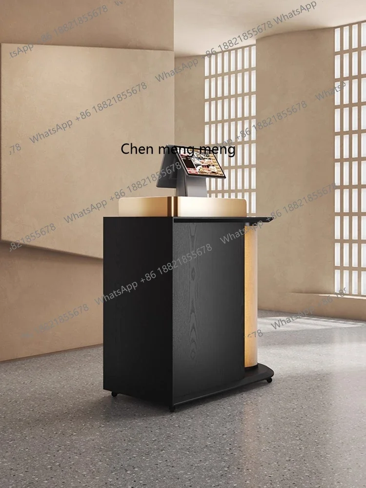

cc182New Chinese Restaurant Welcome Taichung Antique Reception Desk Small Information Desk Black Shop checkout page