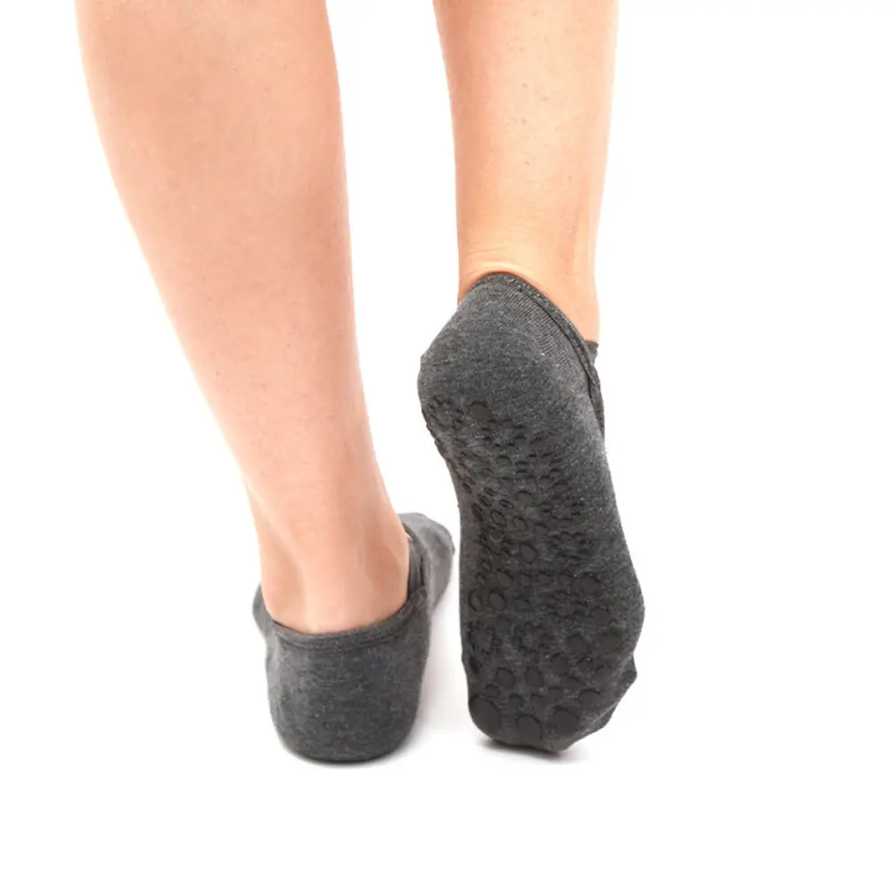 

1Pair Cotton Yoga Socks for Women Anti Slip Soft Breathable Low Waist with 3D Sole for Pilates Barre