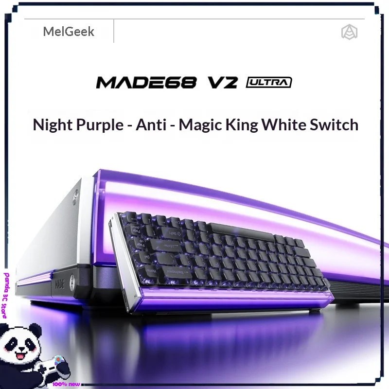 Made68v2 Ultra Magnetic Switch Keyboard Ttc Kom Switch Cnc Aluminum Hot Swappable Gasket FPS Esports Accessories Valorant CS2