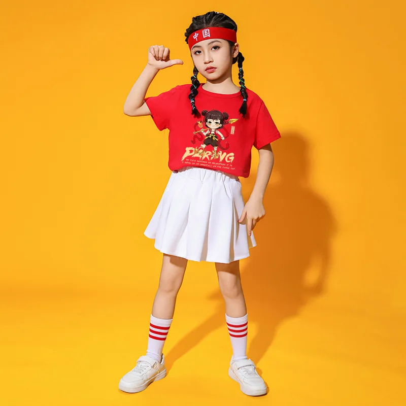 New Children's Performance Uniforms Kindergarten Class Uniforms Primary School Cheerleading Sports Uniforms