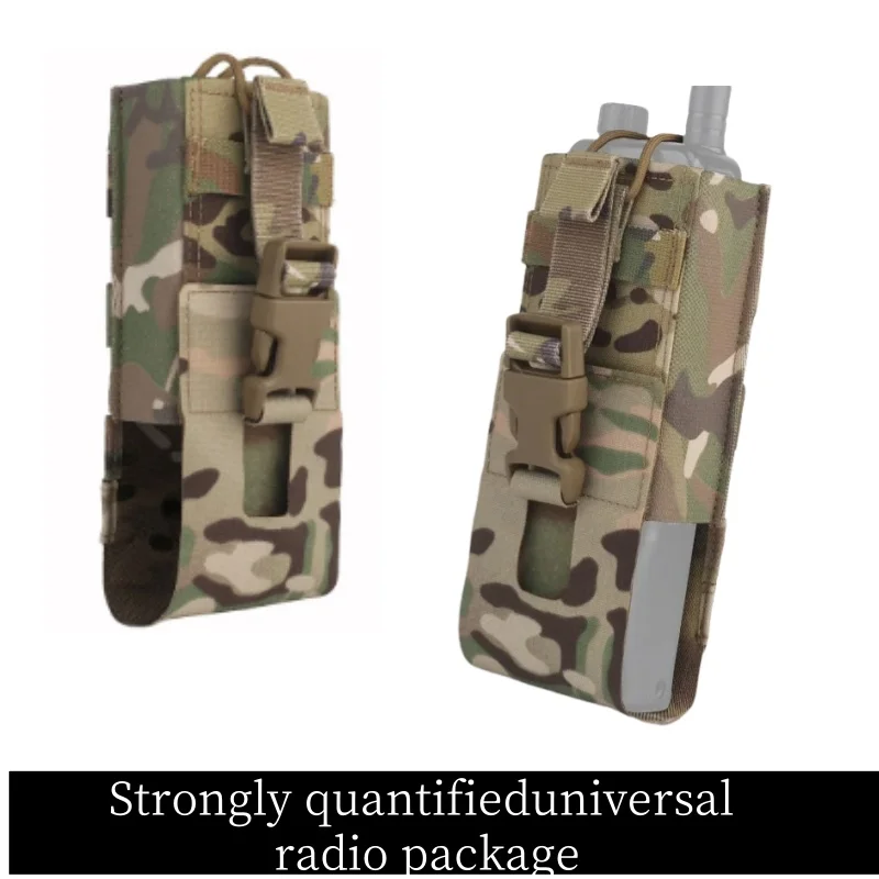 حقيبة اتصال داخلي لاسلكية خفيفة الوزن للاستخدام الخارجي MPU5 PRC163 152 148 حجم عالمي قابل للتعديل