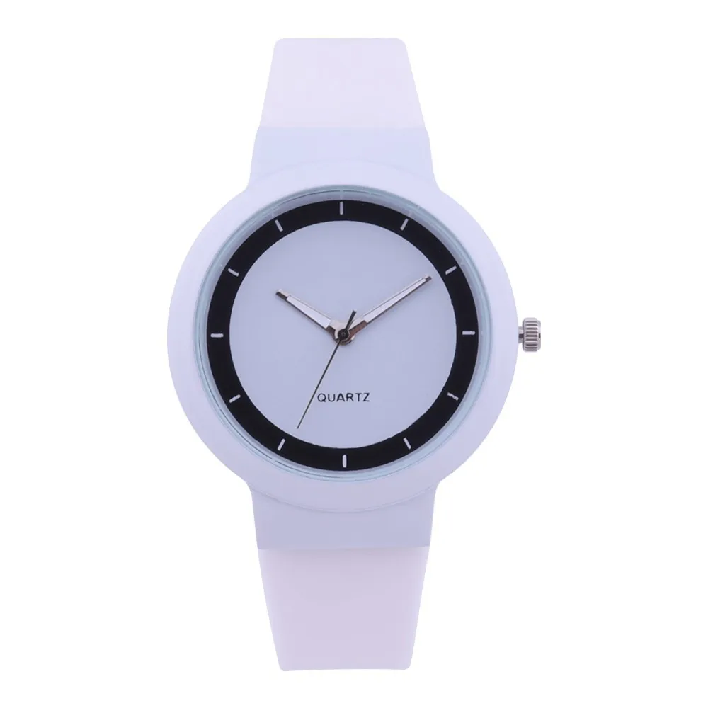 2023 New Watch Women Fashion Casual Silicone Belt Watches Simple Ladies Round Dial Quartz Wristwatches Dress Clock Reloj Mujer