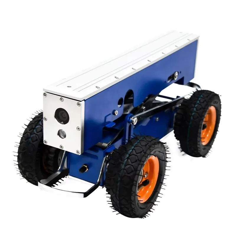 Factory Direct Sale 60m 2MP Automatic Robotic Cctv Pipe Inspection Cam P/T Camera w Meter Counter Pipelines Sewer Crawler Robot