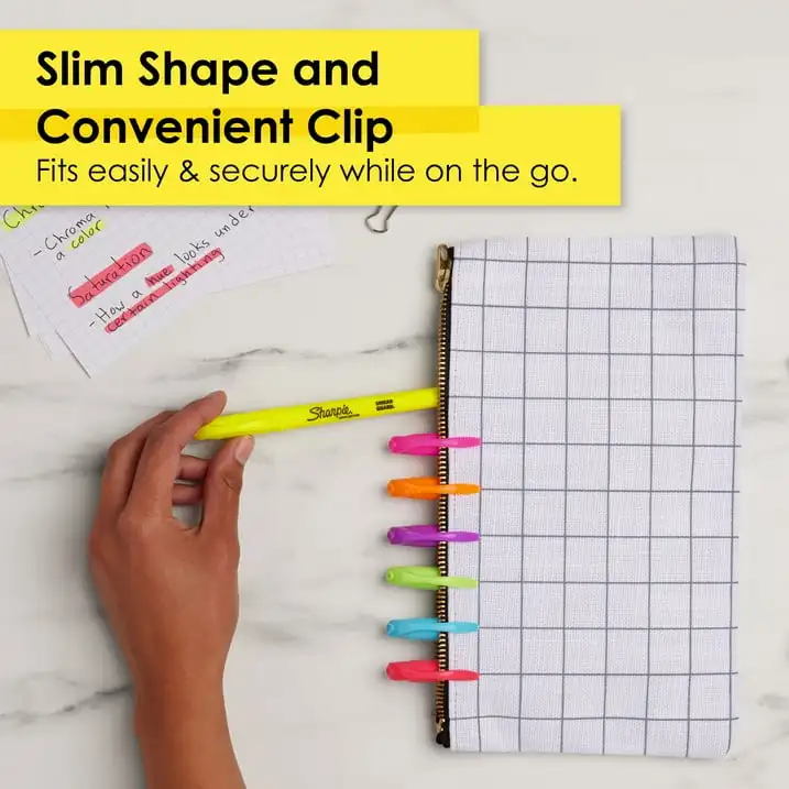 Карманные маркеры Sharpie, ассорти, долото, 36 шт.