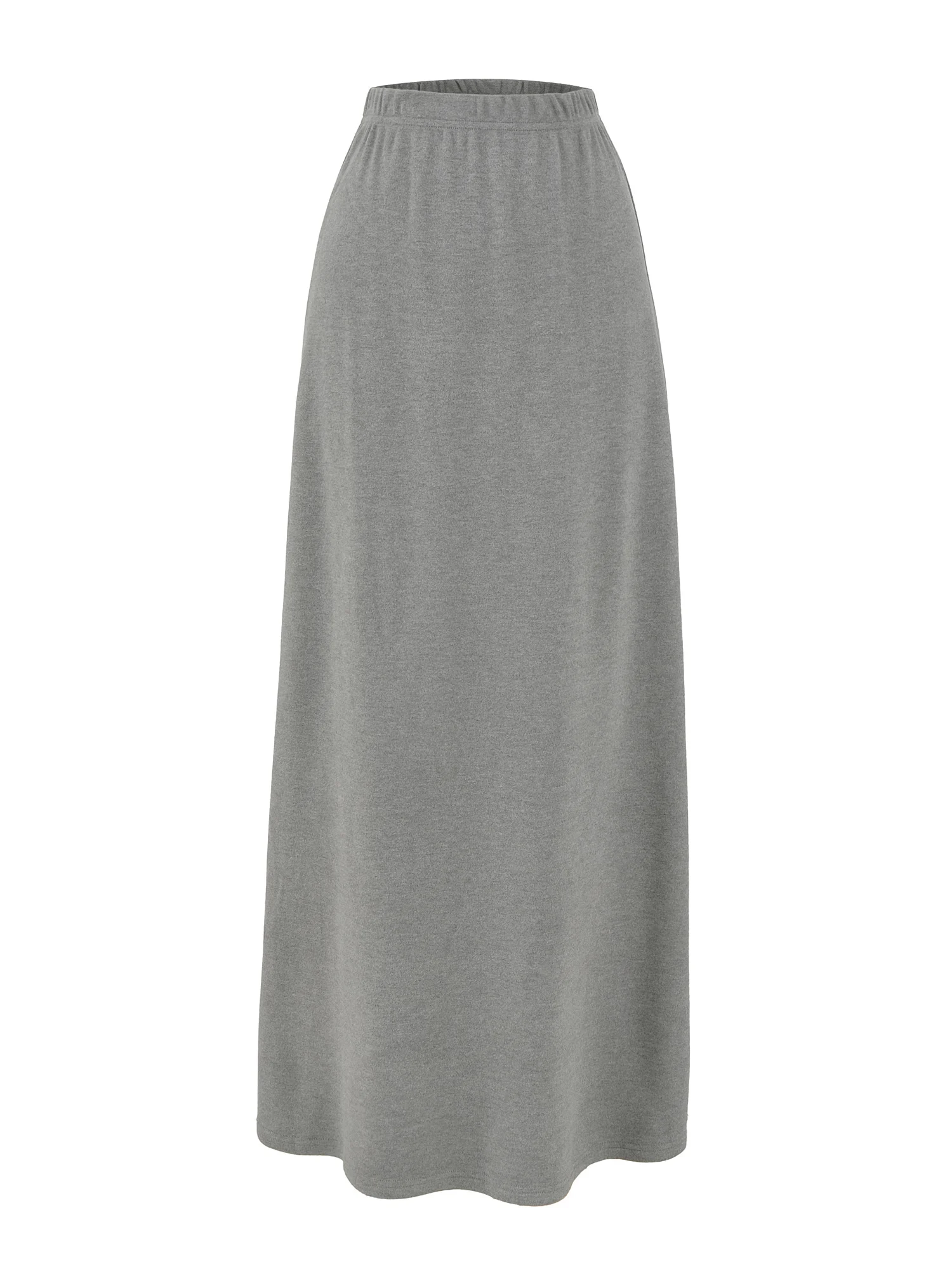 

Двусторонняя юбка трапециевидной формы с эластичной резинкой на талии в американском стиле ретро, женская утягивающая длинная юбка с высокой талией