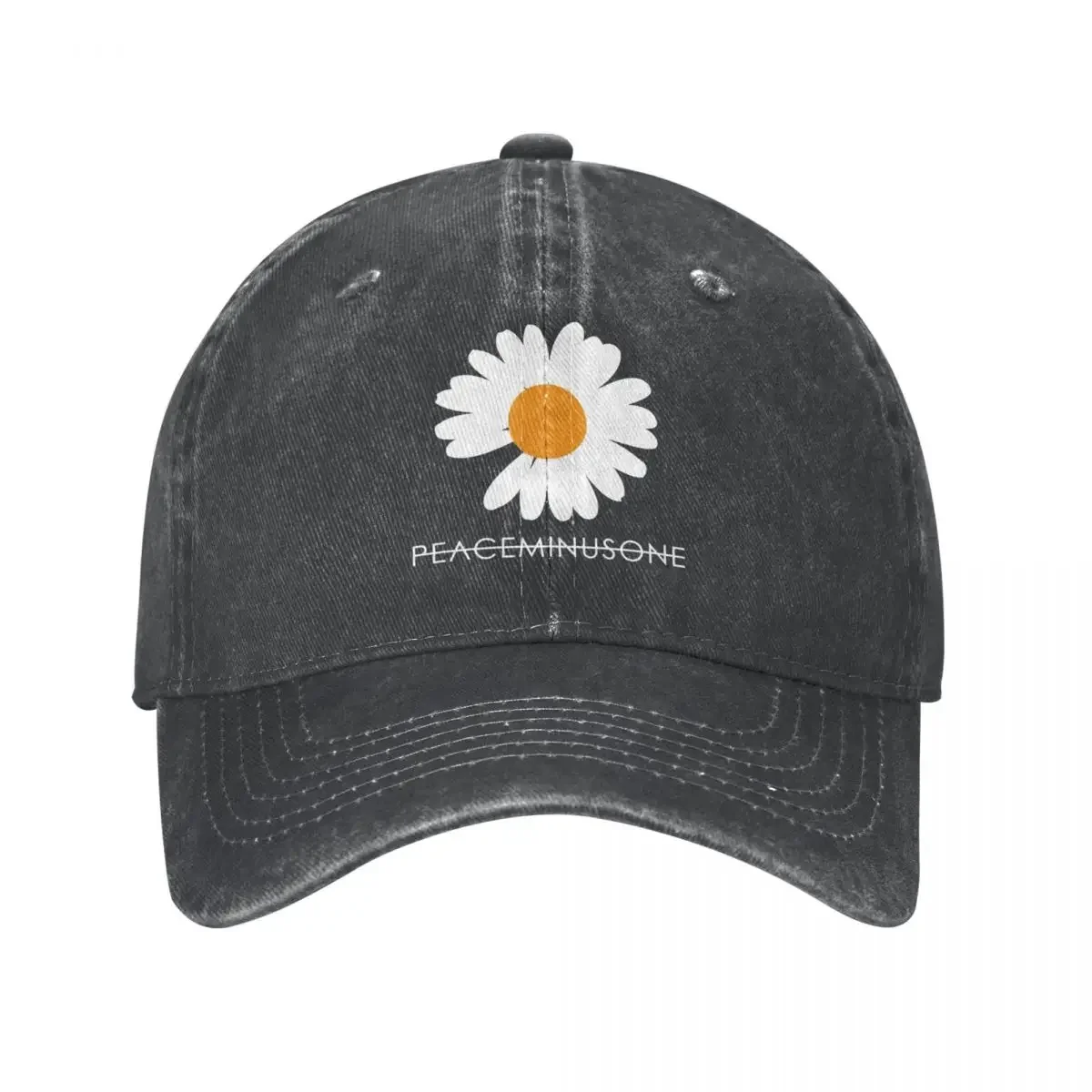 Peaceminusoned Daisy Flower Casual Baseball Cap Spring Floral Trucker Hat Running Hippie Hip Hop Hats Couple Women Baseball Caps