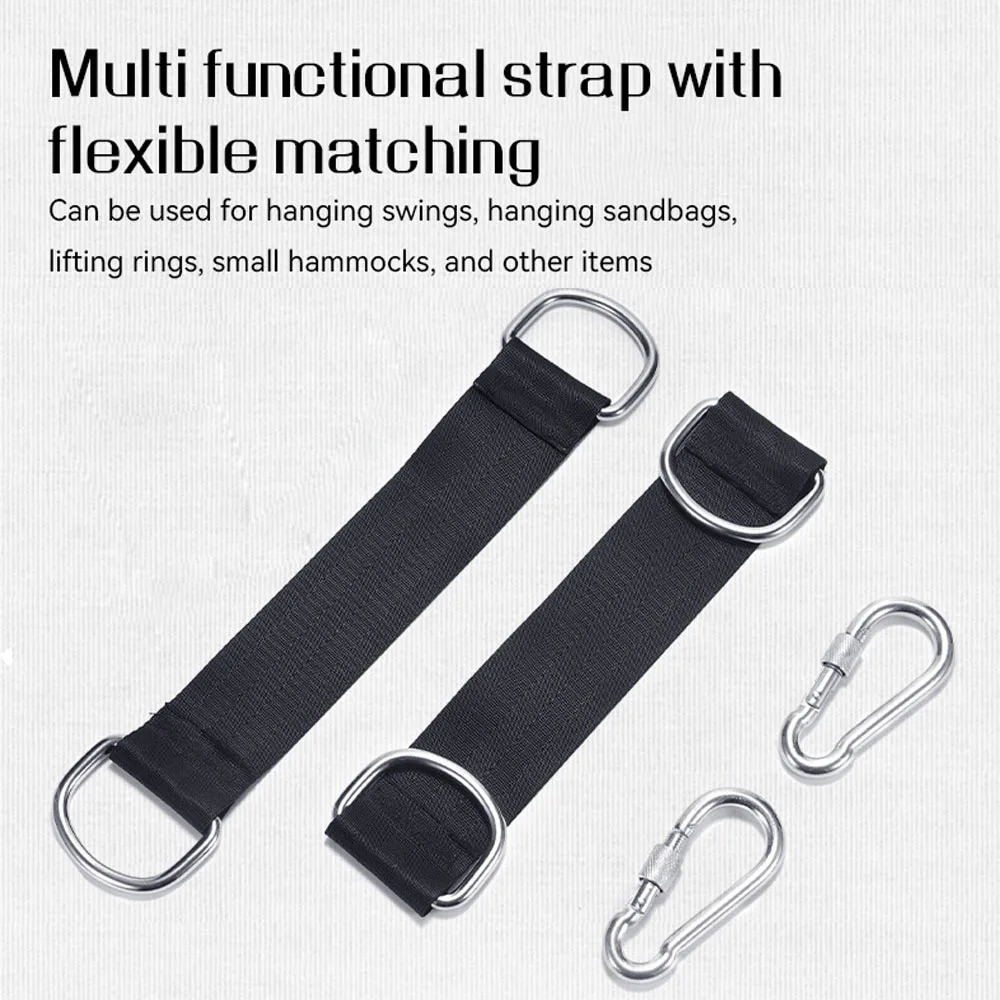 

Single Bar Hanging Strap Specialized Suspension Strap Hanging Hook Fitness Training Equipment Indoor Swing Accessories
