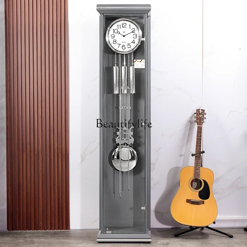 Living room simple floor clock European modern mechanical floor clock