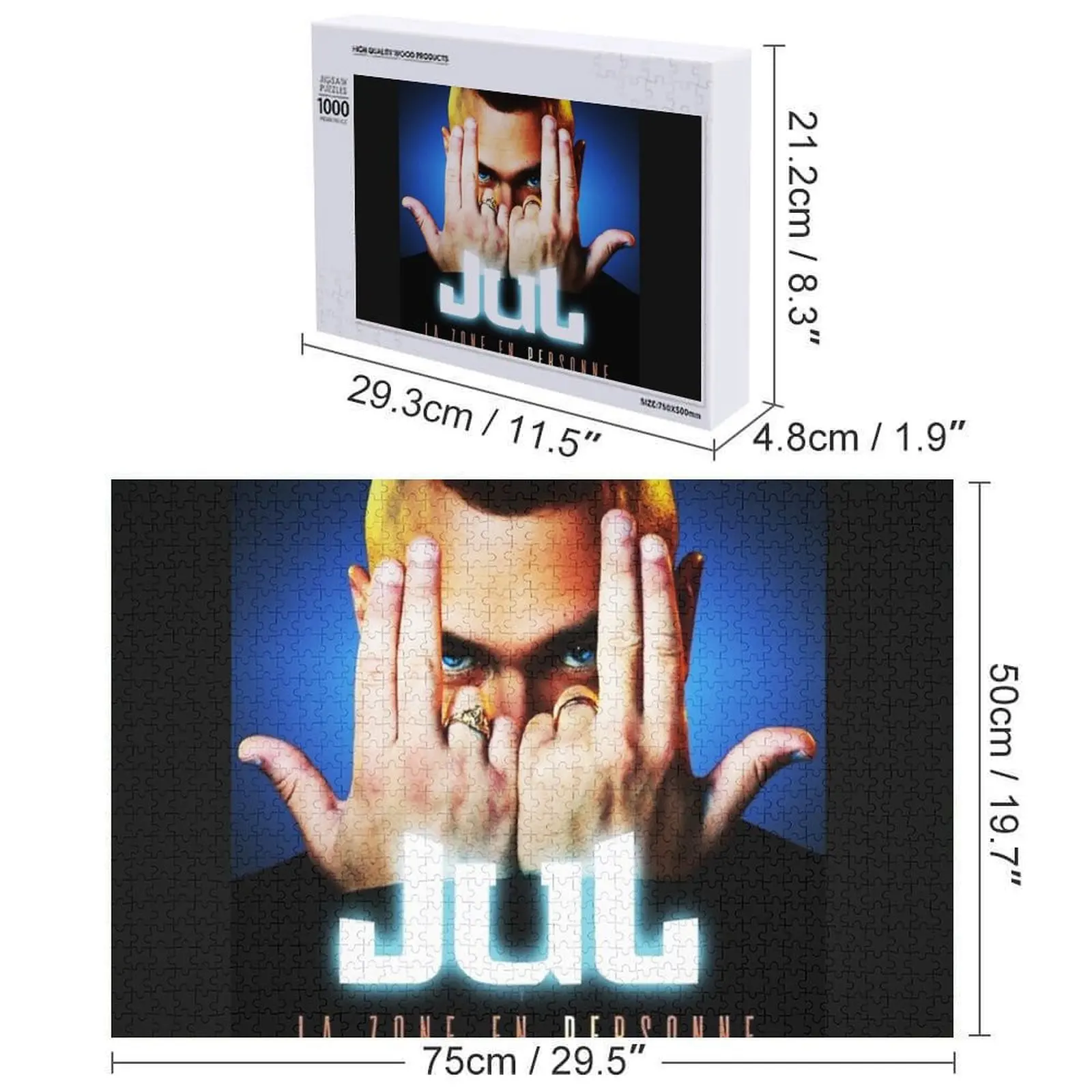 أحجية الصور المقطوعة الأكثر مبيعًا من Jul، تركيبات خشبية مخصصة للأطفال