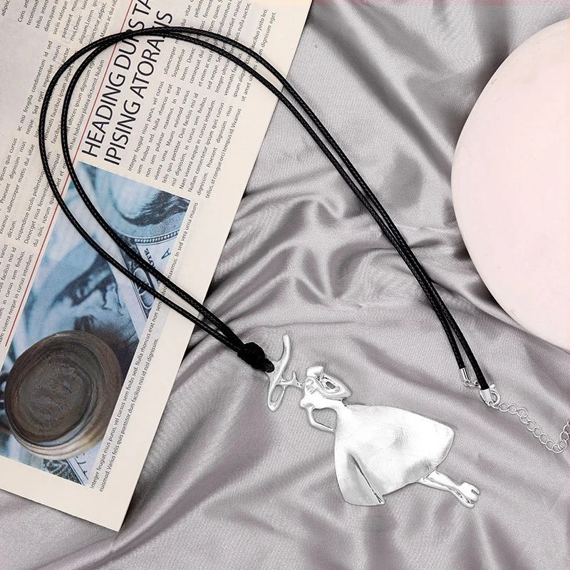 Elegante Frauen Pullover Kette Legierung Ethnischen Stil Weibliche Persönlichkeit Mode Lange Halsketten Schmuck – Detail 2