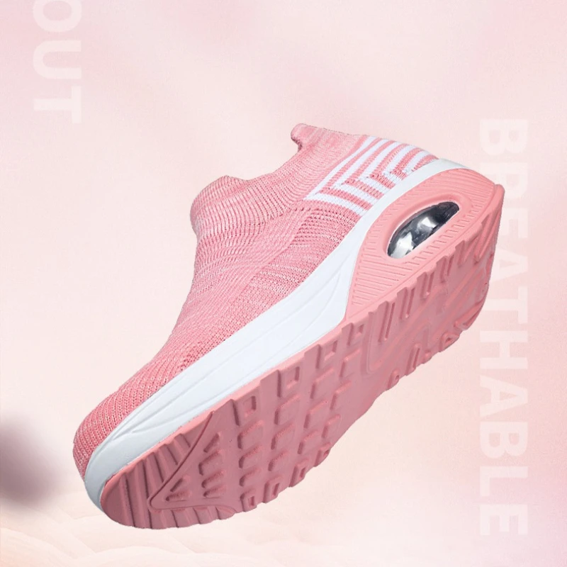 Woman Shoes Spring Mesh Breathable Fashion Women's Sports Shoes Platform Women's Sneakers Walking Loafers Zapatos De Mujer