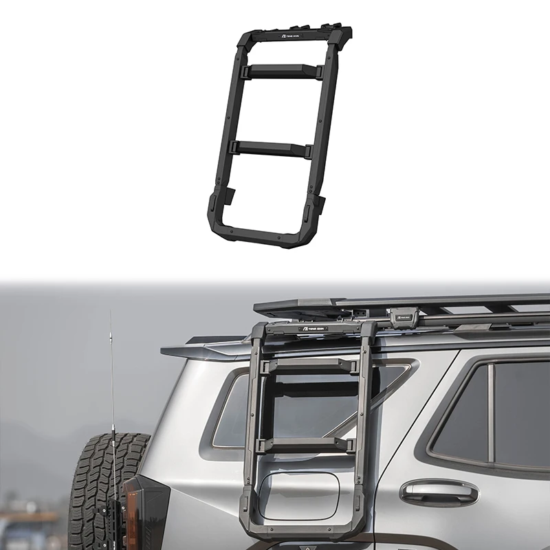 

Offroad Aluminum Auto Accessories 4x4 Side Ladder Rack Easy Installation Special Climbing Side Roof Rack Ladder for GWM Tank 400