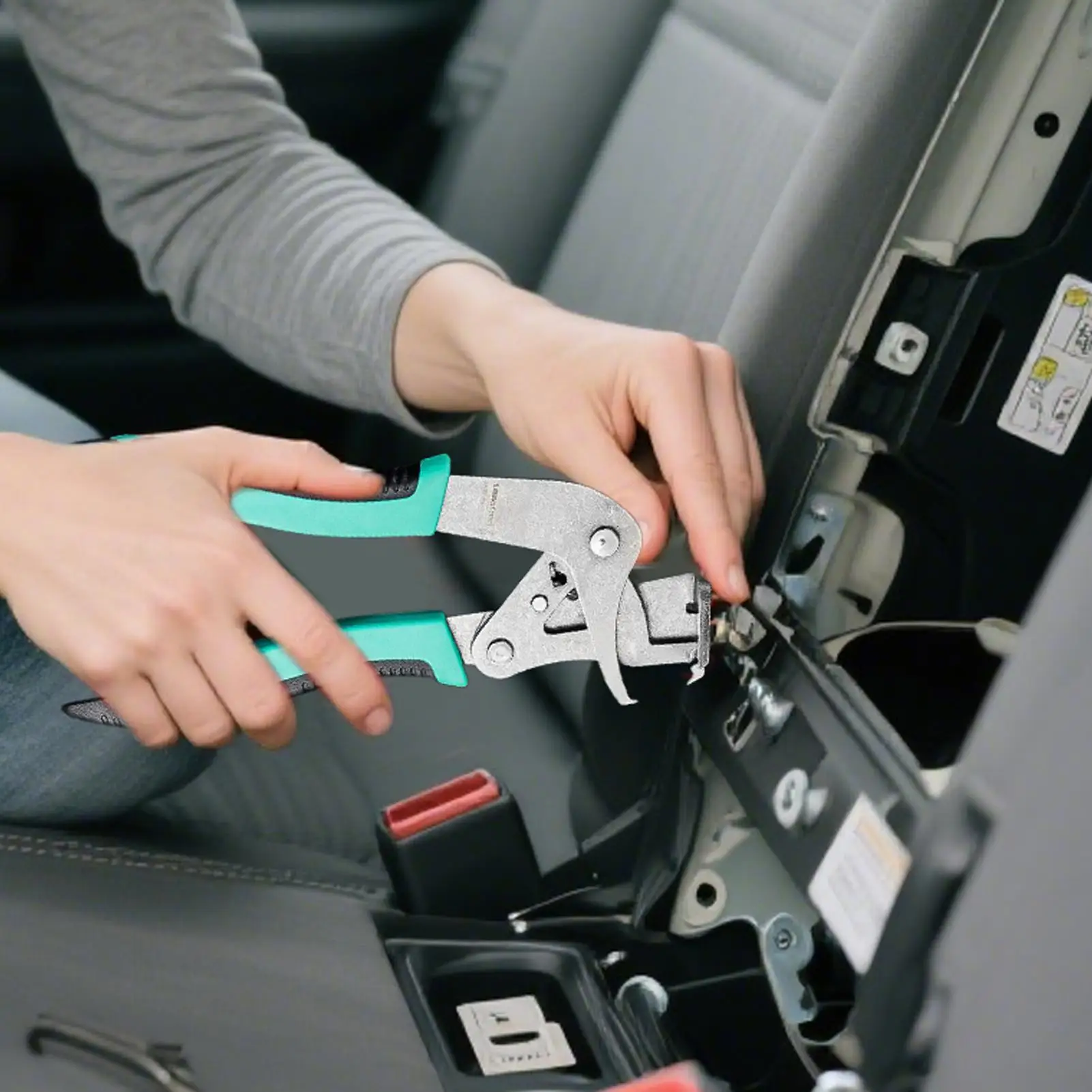 

Щипцы для снятия зажима для отделки автомобиля, плоскогубцы для снятия зажима, противоскользящие съемники с 6-дюймовым 8-дюймовым съемником для автозапчастей в гараже