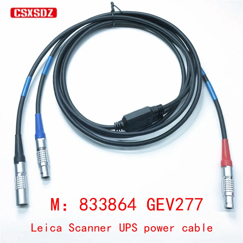 

Leica ScanStation 3D Scanners Power cable 833864 GEV277 Leica P16P20P30P40P50BLK360 UPS Power cable for GEB371/373 battery