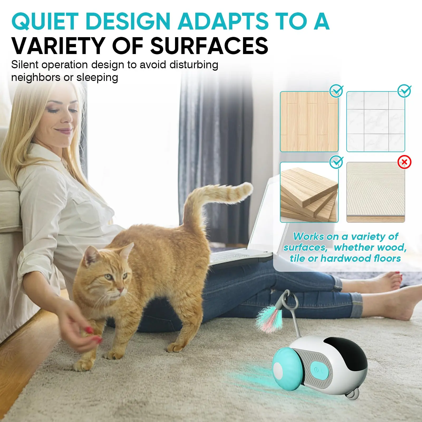Pet Gravité Intelligente Voiture de Course pour Intérieur Ennuyé Chats Robot Rc Chat Stimulation Mentale Jouets Usb Rechargeable Pet Jouet