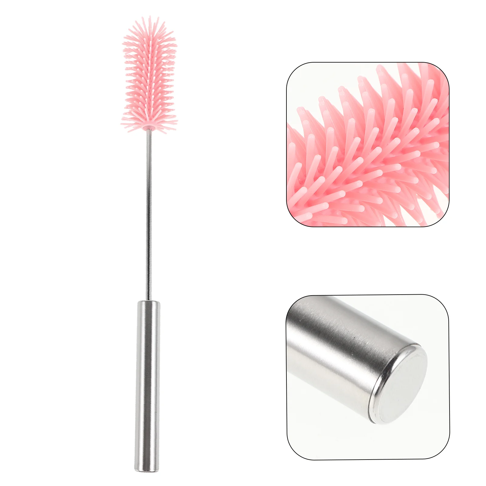 Sport Bottle Brush Rotating Cleaning Silicone Water Cleaner Brushes Baby Washer