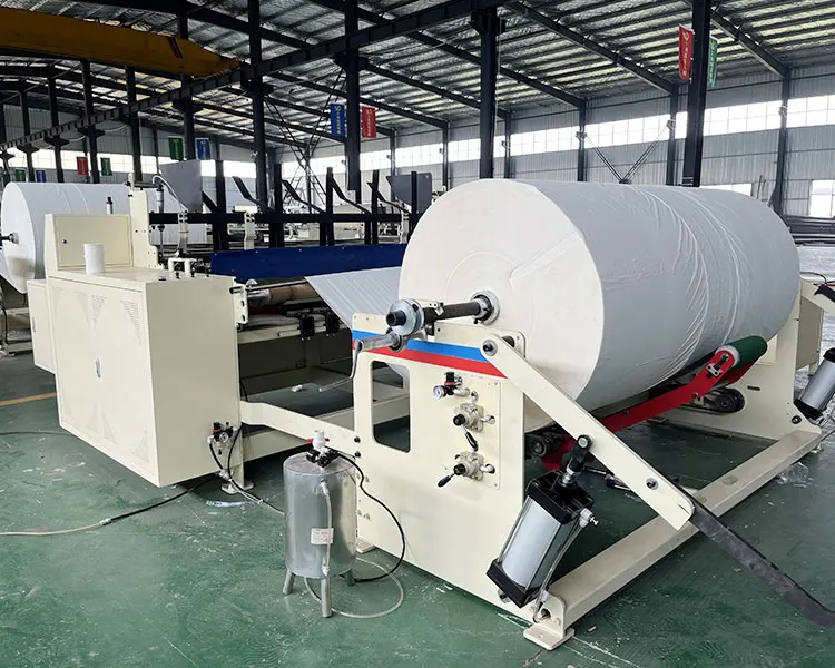 Toilet Paper Making Machine All In One Tissue Producing Machine With Complete Accessories  Independent Toilet Roll Manufacturing