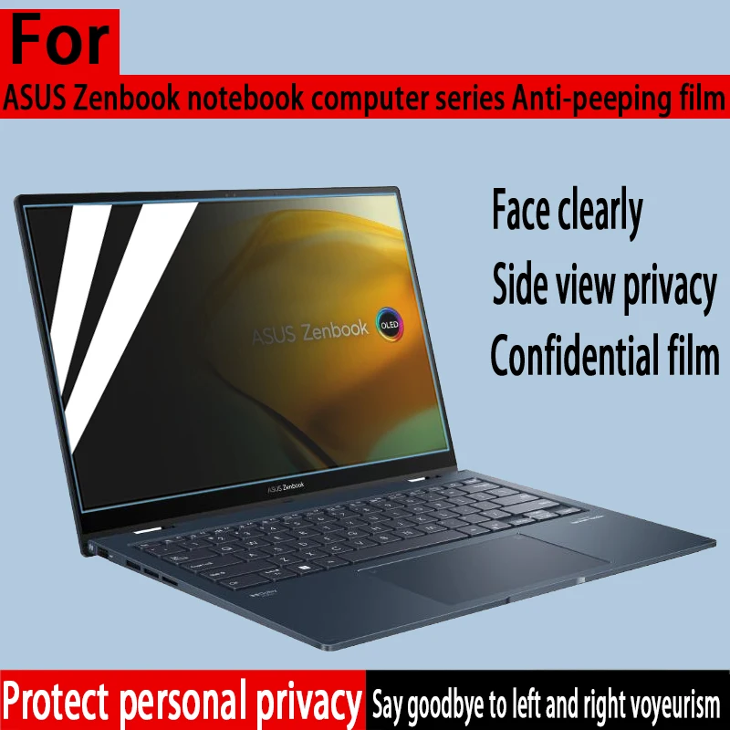 For ASUS Zenbook S13/14 OLED UX5304 Privacy Filter for Touchscreen Laptops UX3404 Anti-Peeping Screen Protector 14 Flip (UP3404)
