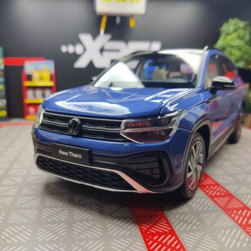 

Литой под давлением масштаб 1:18, SAIC VW, новый Tharu, полный автомобильный дверной автомобиль, модель автомобиля из сплава, Коллекционная игрушка, подарок, сувенир, украшение для дисплея