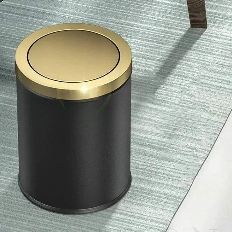 

Мусорное ведро из нержавеющей стали золотого цвета для дома, ванной, спальни, кухни, кубическое, для хранения, бытовая техника, Poubelle