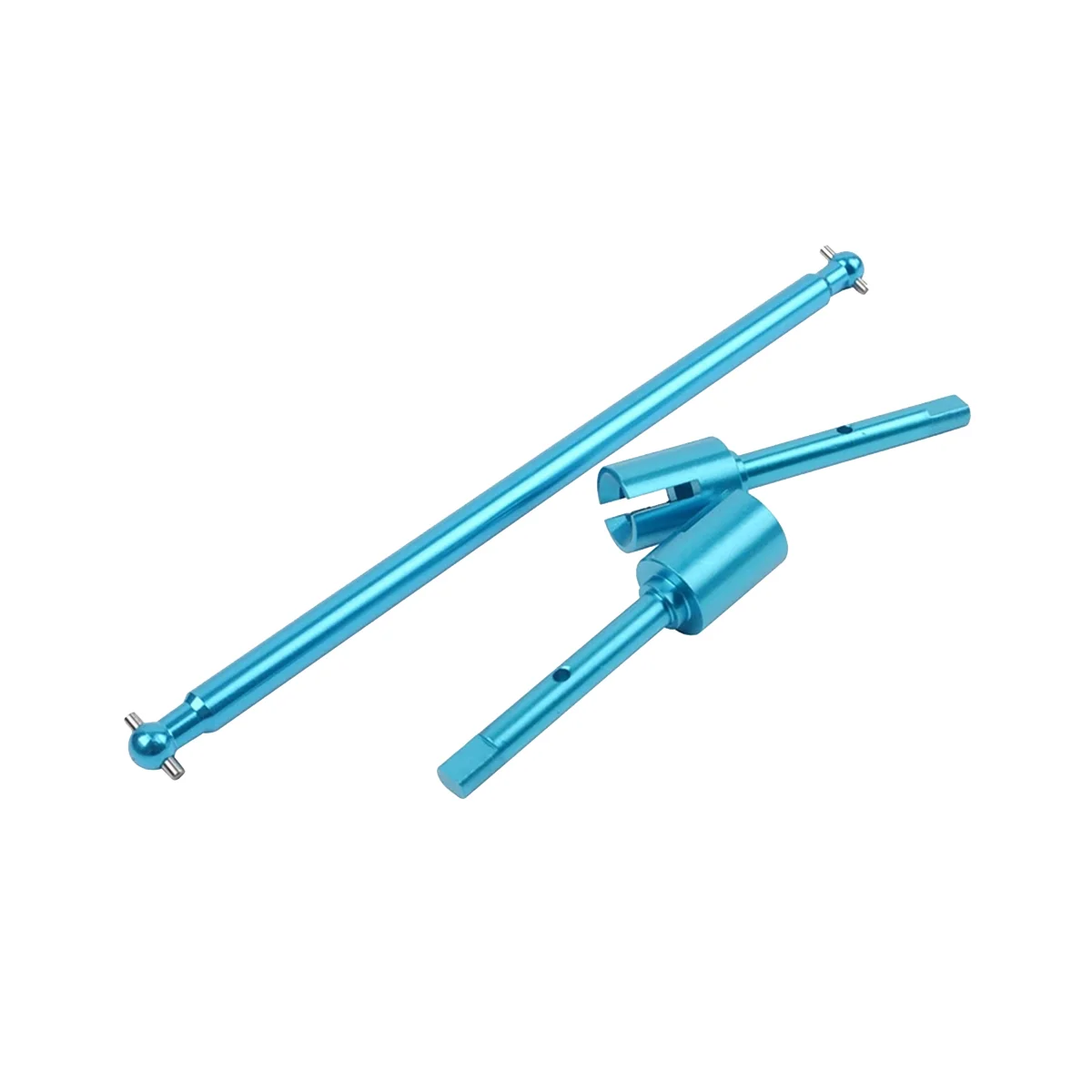 

Metal Middle Shaft Joint Drive Shaft Upgrade Parts for 1/10 TT02 TT02B 1:10 RC Crawler Car,Blue