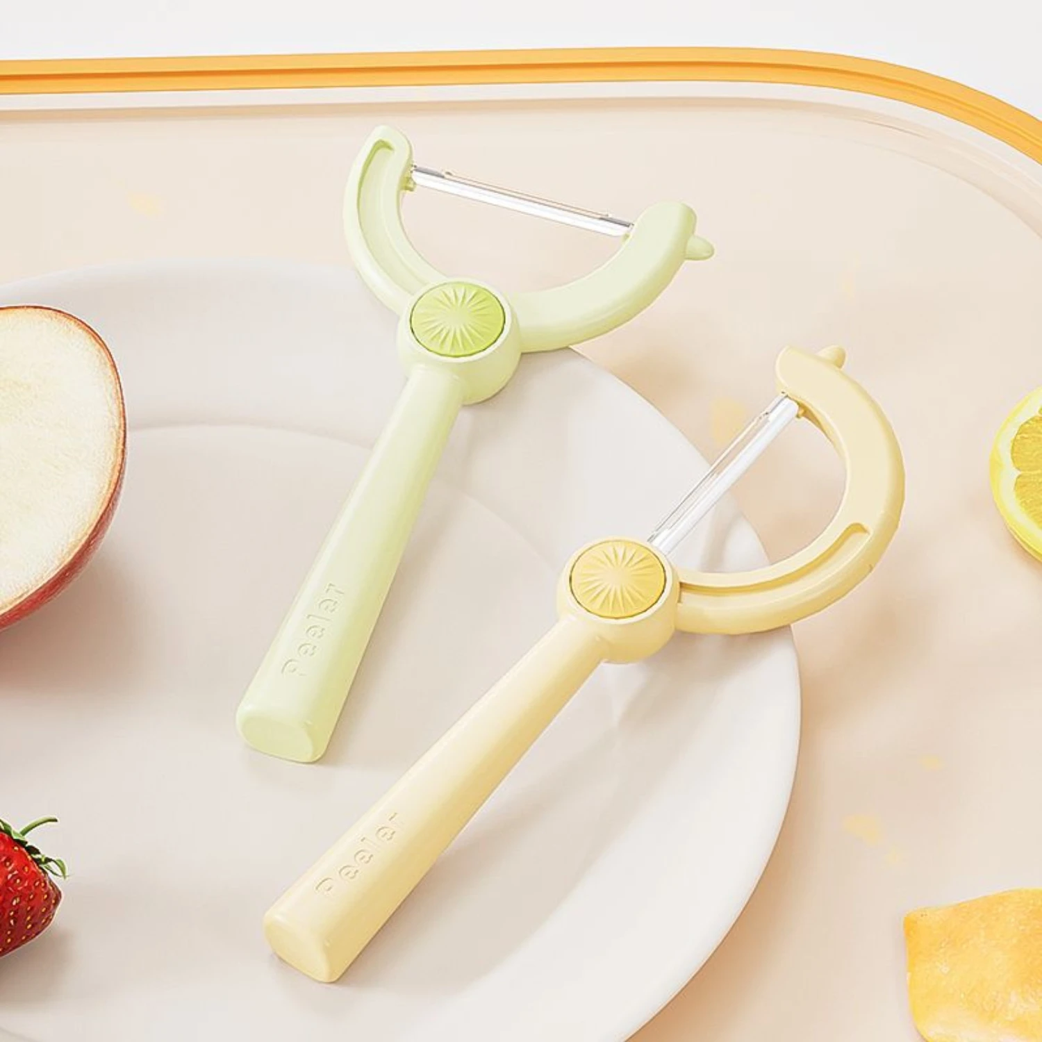 

1PC Multifunctional Adjustable Peeler - Fruit and Potato Scraper for Kitchen Use, Ideal for Graduation, Spring, Summer, Fall Ho