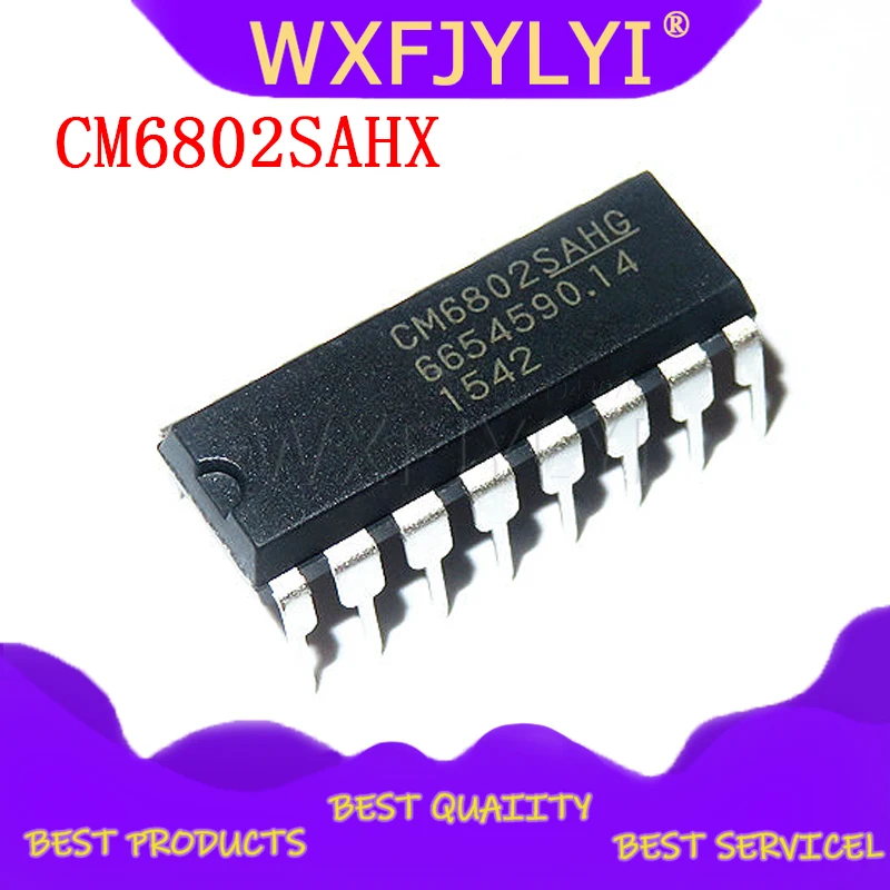 1pcs CM6802  CM6802SAHX  CM6802SAHG DIP16  integrated circuit