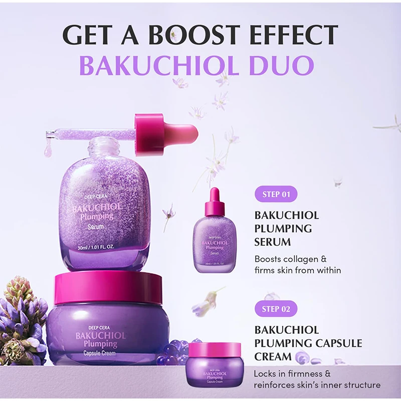 Sérum Clareador de Vitamina C EQQUALBERRY, Creme de Bakuchiol Firmador, Minimiza Poros para Pele Sensível, Produto de Cuidados com a Pele