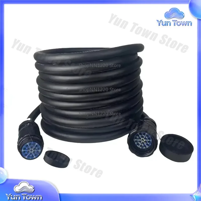 for Socapex 19 Pin 2.5mm² Male to Female Multipin Extension Power Cable for Stage Lighting Rigging DJ Equipment Theater Venue