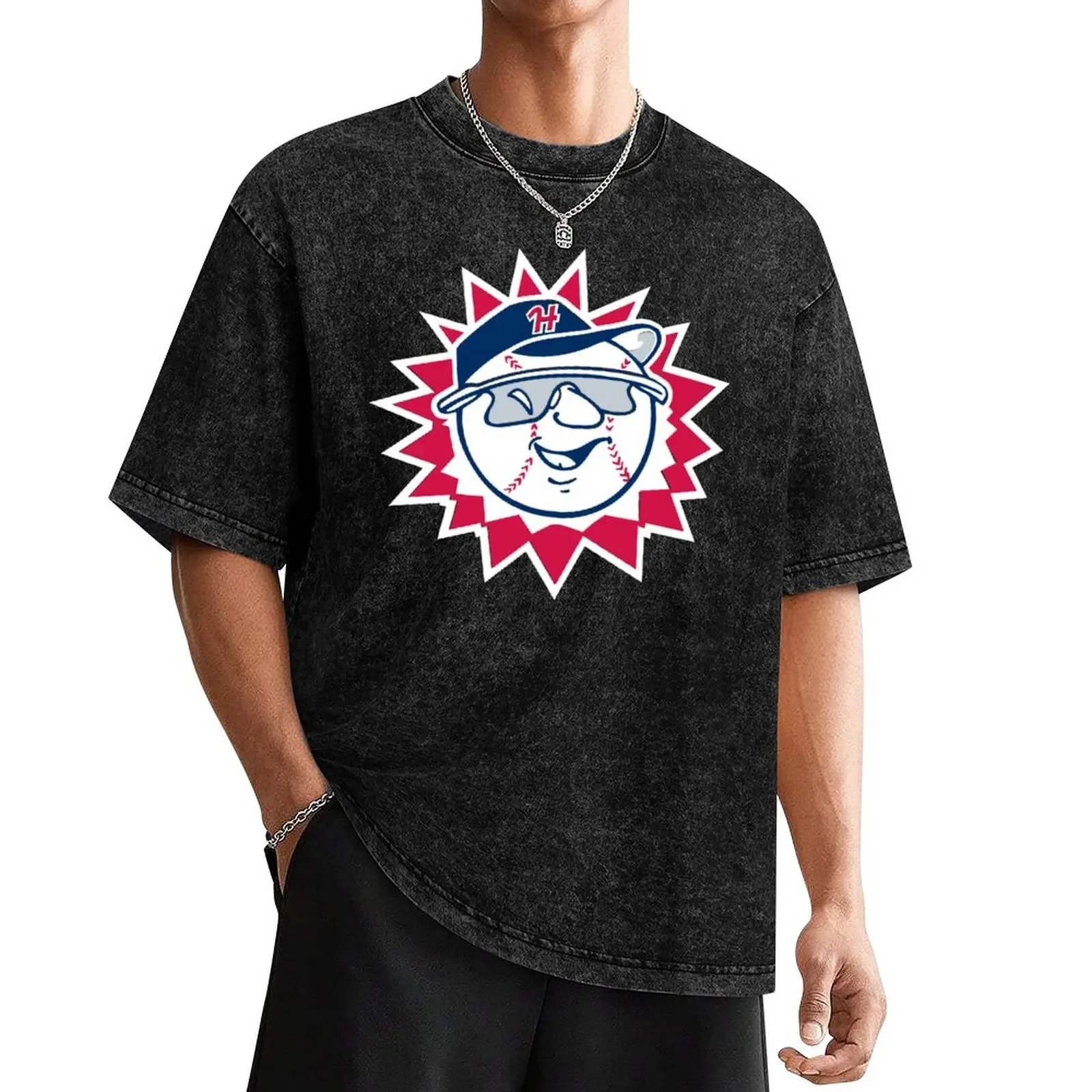 The Hagerstown Suns-icon T-Shirt anime stuff blanks quick drying rapper graphic tees t shirts for men pack