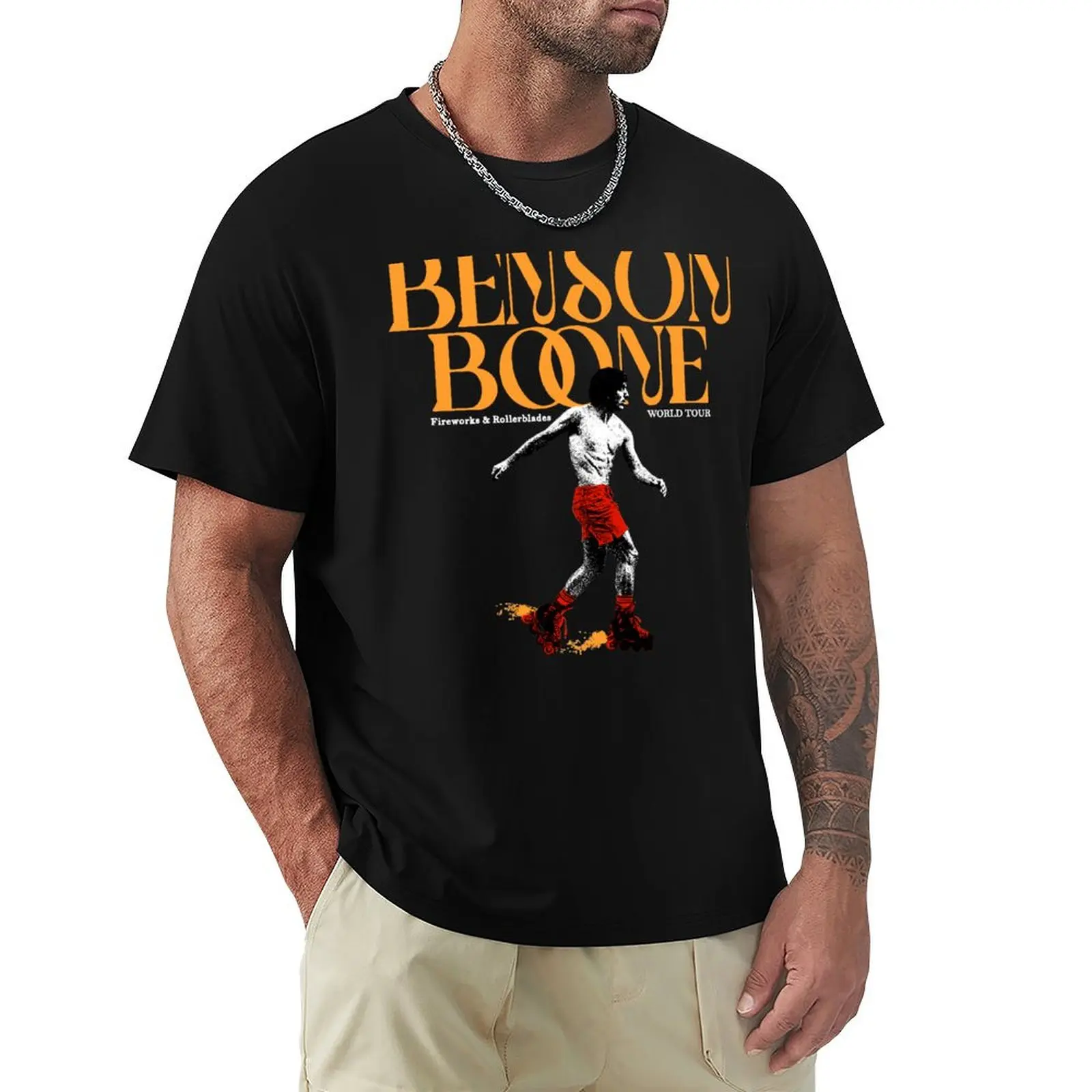

Pop Art Vintage Benson Boone T-Shirt vintage anime shirt T-shirts man sports fans kawaii clothes cotton t shirt men