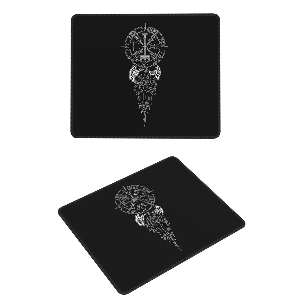 

Ретро символ викингов компас Vegvisir скандинавская руна кельтский коврик для мыши компьютерная клавиатура коврик для мыши геймер ПК настольный коврик коврики