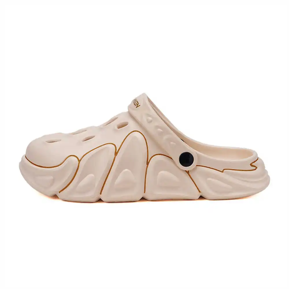 

Beach Lying Perforated Shower Sandals Men's Slippers Gym Shoes For Men Travel Flip Flops Sneakers Sport Loofers Resort