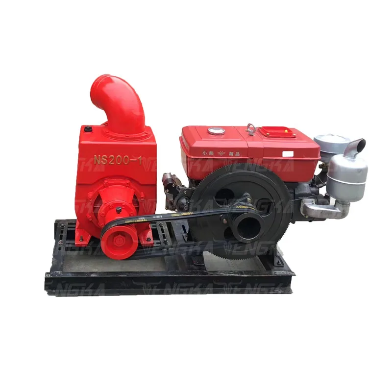 

8 Inch NS Centrifugal Water Pump With 24HP Diesel Engine For Flood Control And Industrial Water Transfer