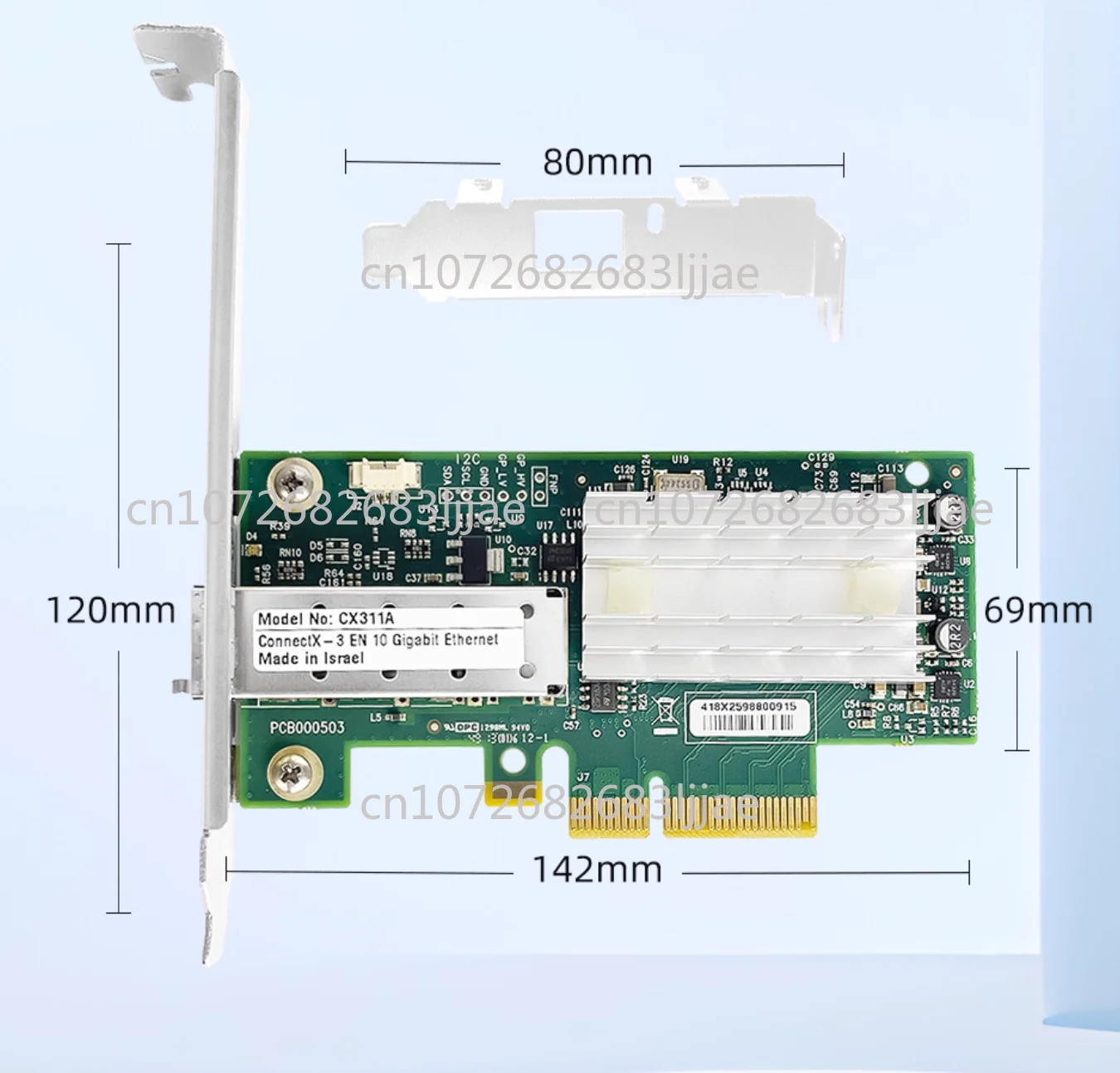 MCX311A-XCAT ConnectX-3EN 10 Gigabit Ethernet Network Adapter CX311A FOR Mellanox