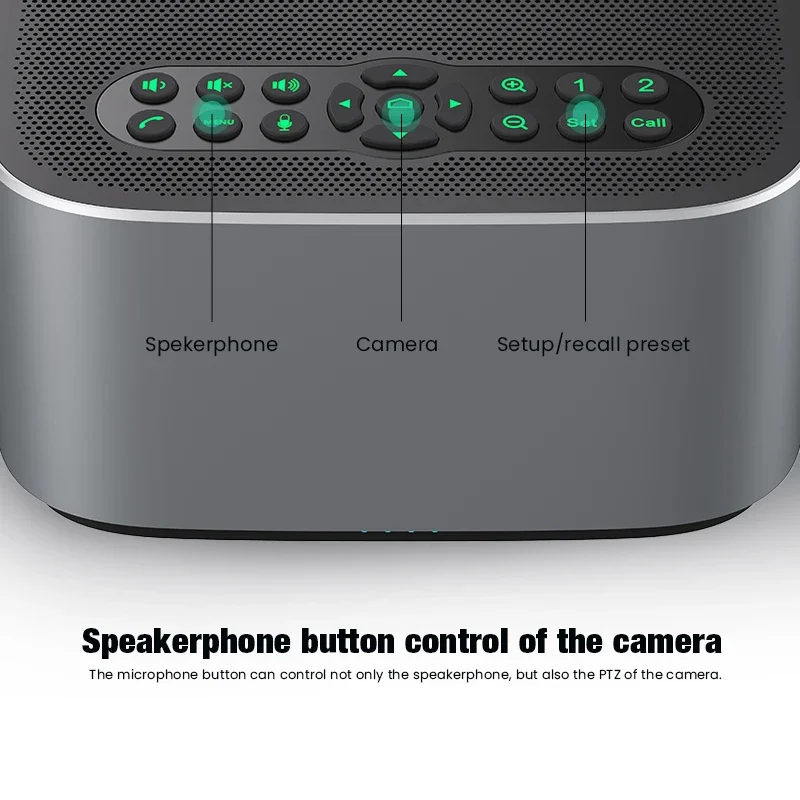 Telecamera per videoconferenze PTZ 4K con zoom 12x USB 3.0 HDM I Sistema di telecamere per videoconferenze per sala riunioni in streaming da 8 MP