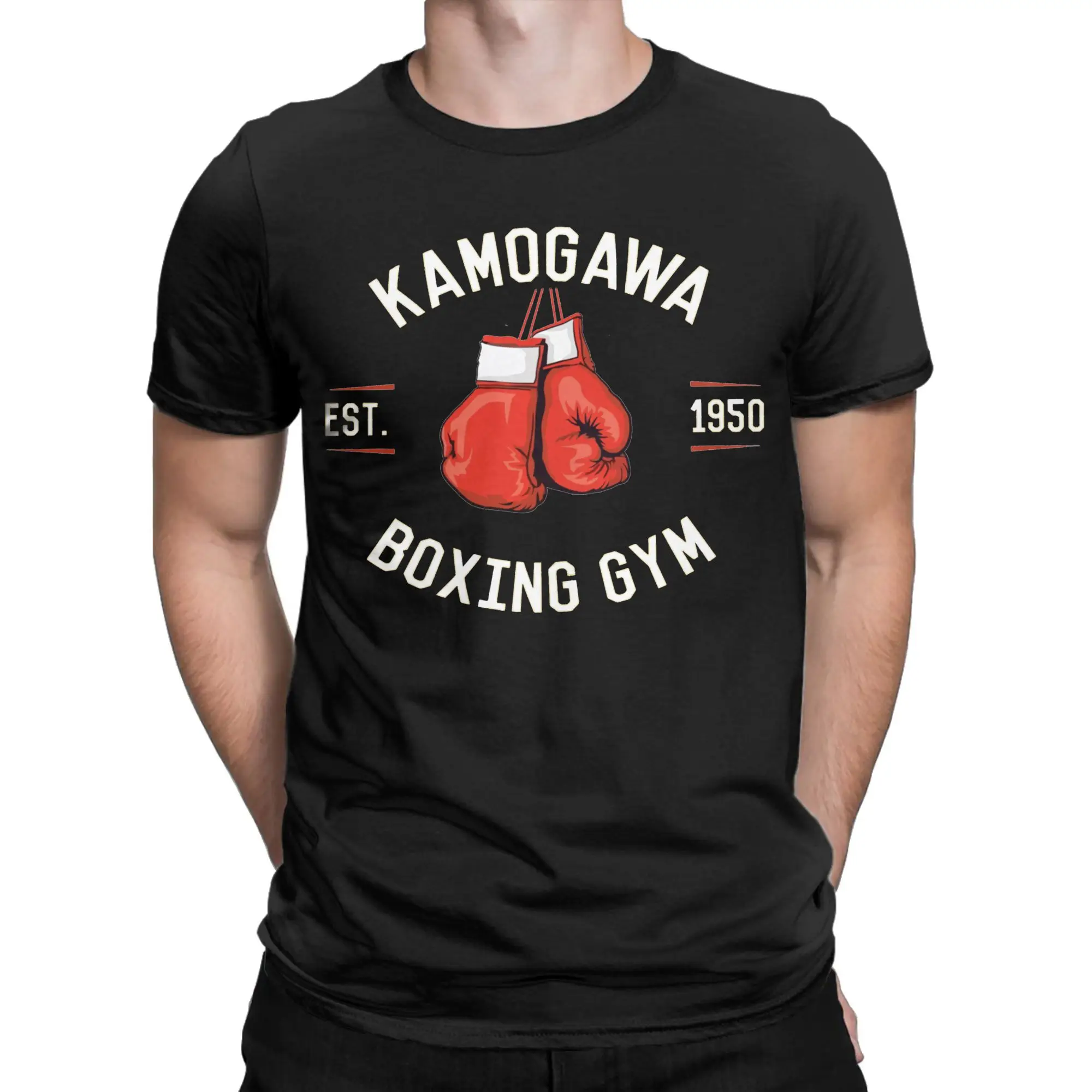 

Kamogawa Boxing Gym Apparel Men Women T Shirts Pure Cotton Tee Printed Hajime no Ippo KBG Design T-shirt Clothes