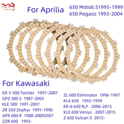 Clutch Plate Discs for Aprilia 650 6.5 Pegaso Kawasaki ER-6 ER5 500 Twister GPZ KLE 500 Z 650 Versy* ZR550 Zephyr GPX ZL ZZR 600