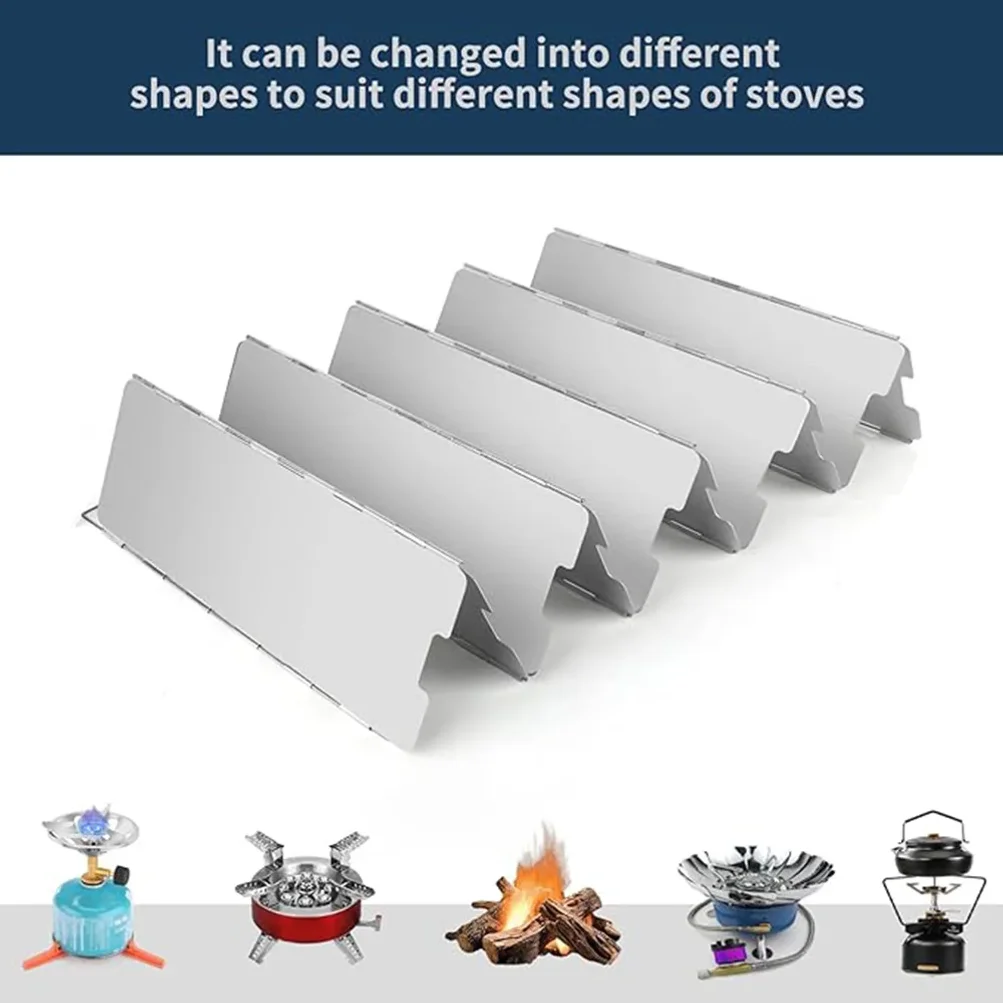 軽量折りたたみ式キャンプストーブ用風防 - 8/9/10/1 - Camping Cooking Fuel のレビューと価格
