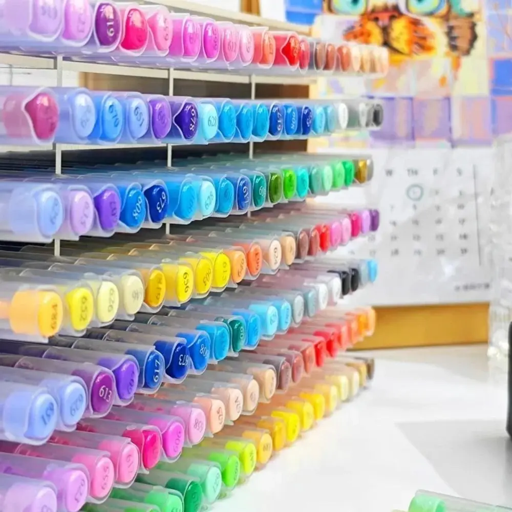 

20/40PCS Soft Markers Pens Replacement Cores Durable Nylon Pigment Markers Dual Tips General Painting Tool for GuangNa