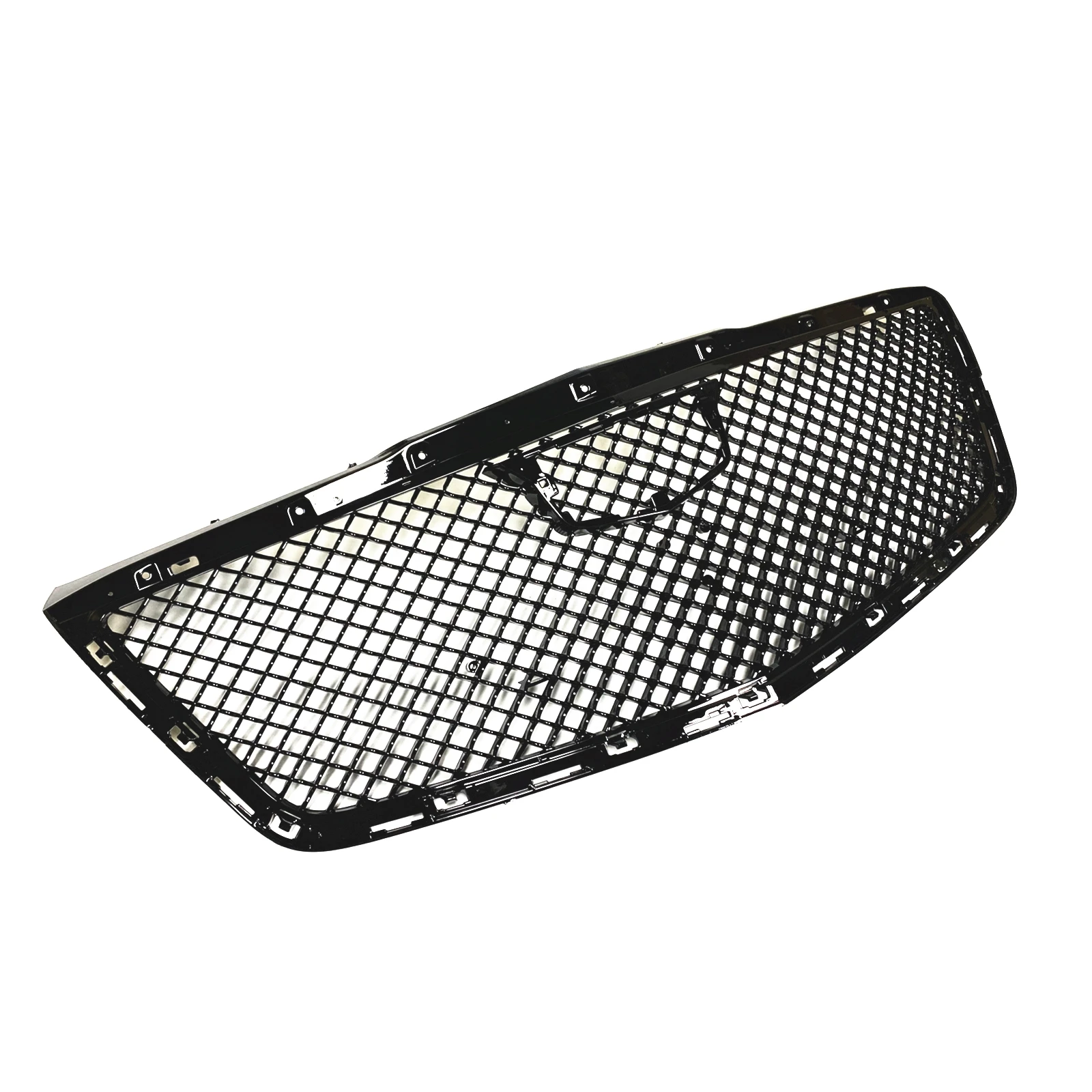 Front Grille For Cadillac CTS Sedan 4 Door 2014 2015 2016 2017 2018 2019 Honeycomb Style Car Upper Bumper Hood Mesh Grill