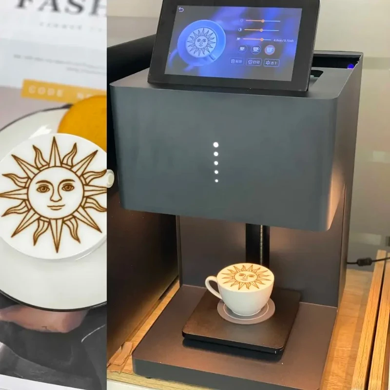 Coffee 3d  Latte Art   Printing Machine For  Shop