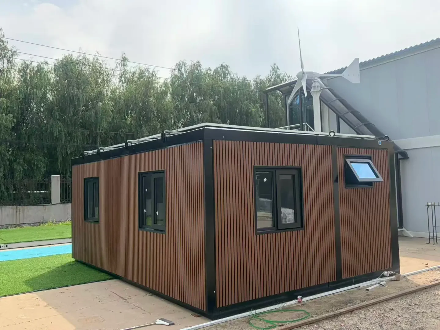 10ft Expandable Modular Prefab House Portable Tiny Home Modern Living Villa