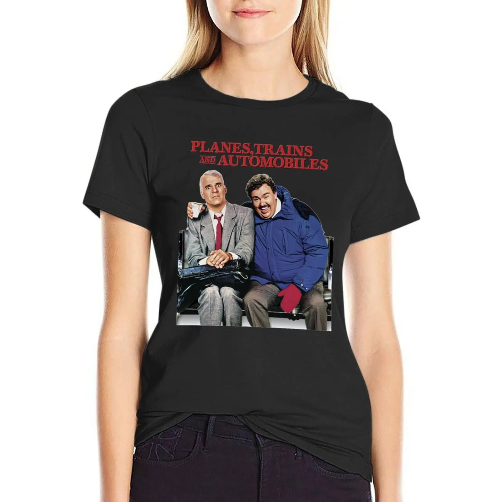 

Comedy film - Planes Trains And Automobiles T-Shirt anime kawaii clothes vintage western t shirts for Women