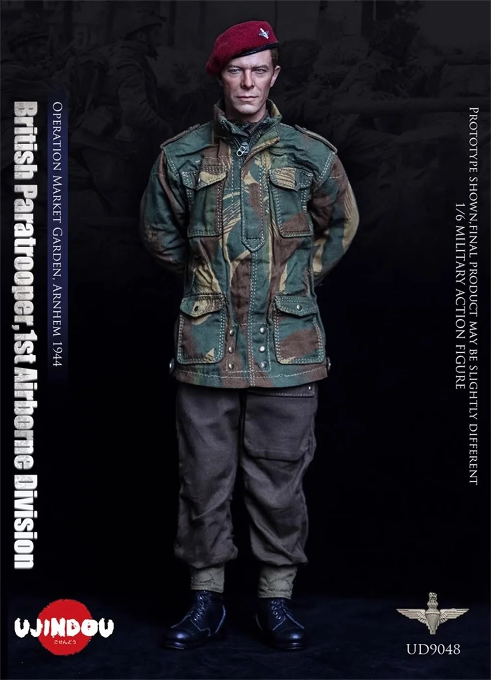 1/6 UJINDOU UD9048 The British Soldier Doll Operation Unit Garden 1944 Full Set Moveable Action Figure For Fans Collect