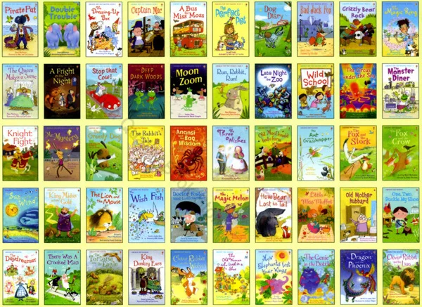  usborne první 2nd 3rd 4th čtení sbírání knihovna anglický malba objednat učení osvěta nápověda děti růst dle lodni čtečka